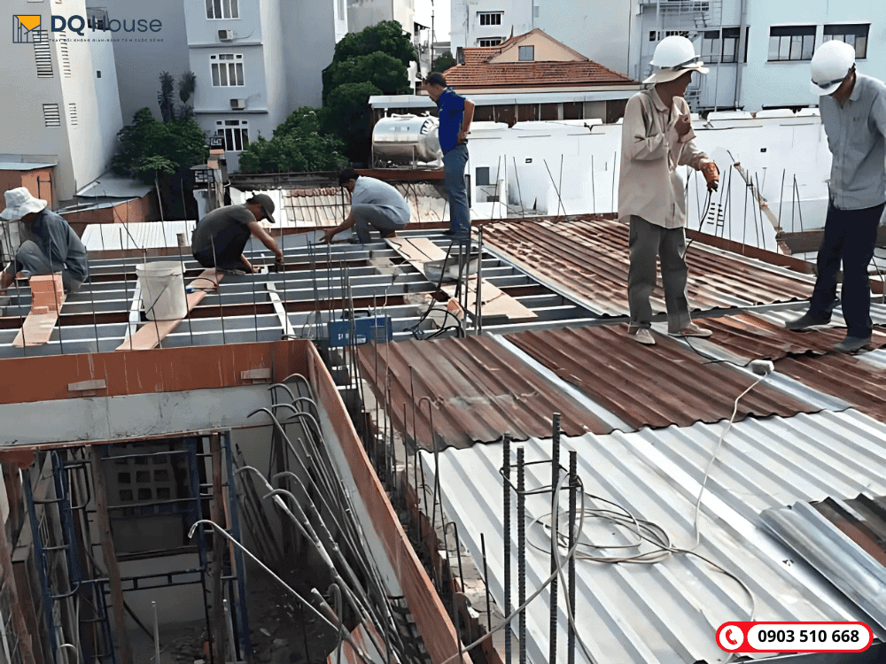 Cai tao nang tang nha cap 4 bang khung thep hinh 12