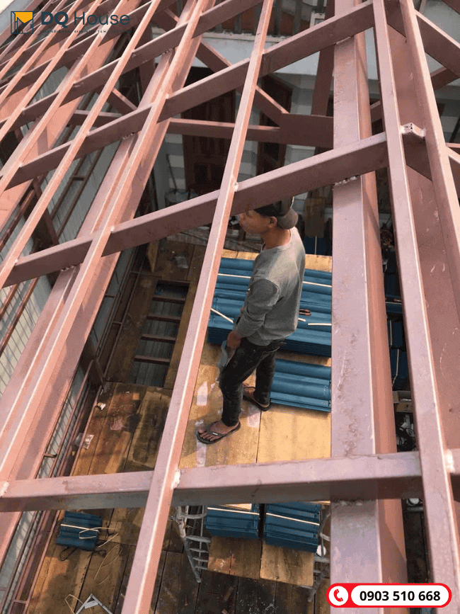 Cai tao nang tang nha cap 4 bang khung thep hinh 4