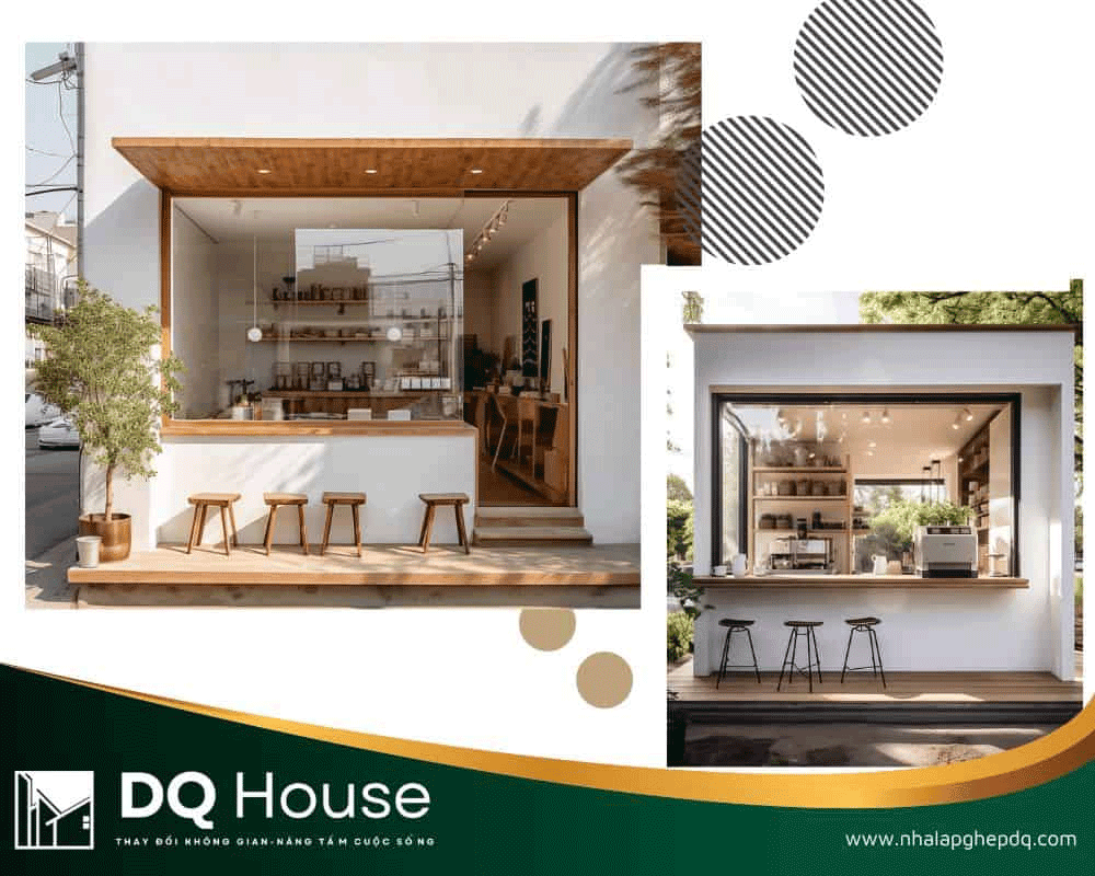 Mau quan cafe tien che nho dep