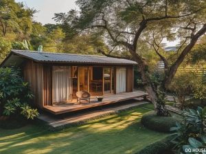 Mot so mau nha lap ghep cabin go nho kieu nha nghi duong