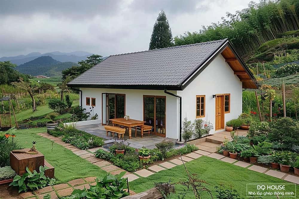 Ngoi nha lap ghep khung thep cap 4 gia 150tr tai phu yen
