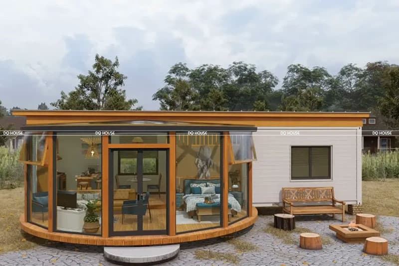 Nha container lap ghep ket hop kinh tai quy nhon