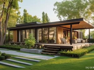 Nha go lap ghep 1 tang dep 2