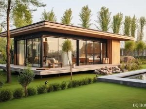 Nha go lap ghep 1 tang dep