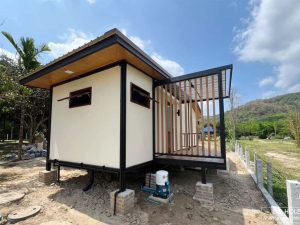 Nha go lap ghep 1 tang san nang ket cau thep gia 130tr