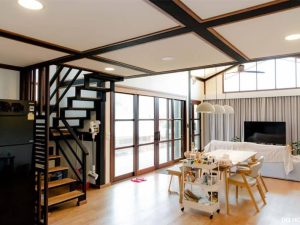 Nha go lap ghep gia re 2 tang