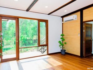 Nha go lap ghep ket cau thep phong cach don gian 18