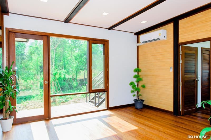 Nha go lap ghep ket cau thep phong cach don gian 18