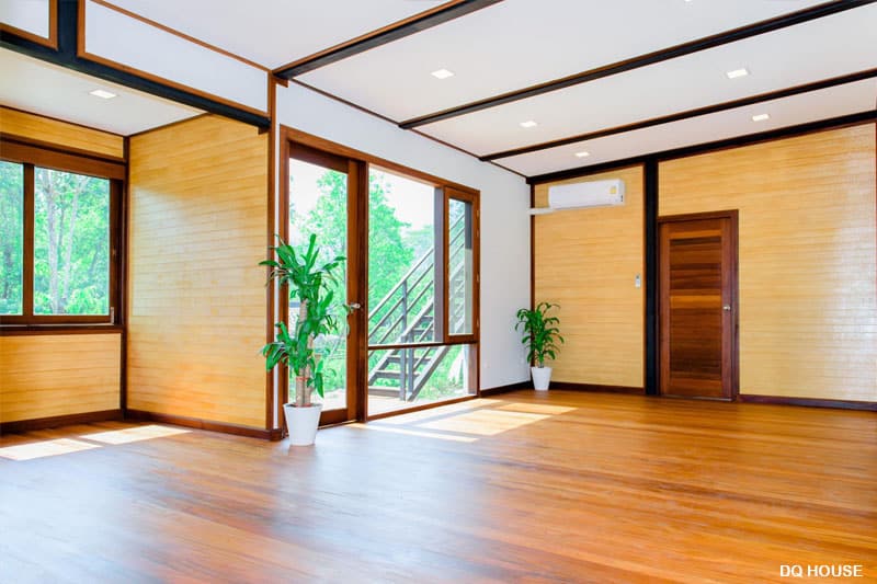 Nha go lap ghep ket cau thep phong cach don gian 20