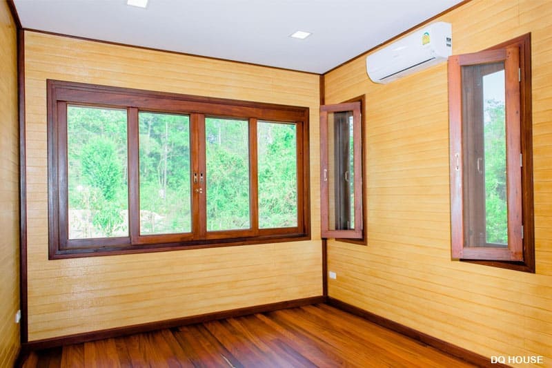 Nha go lap ghep ket cau thep phong cach don gian 27