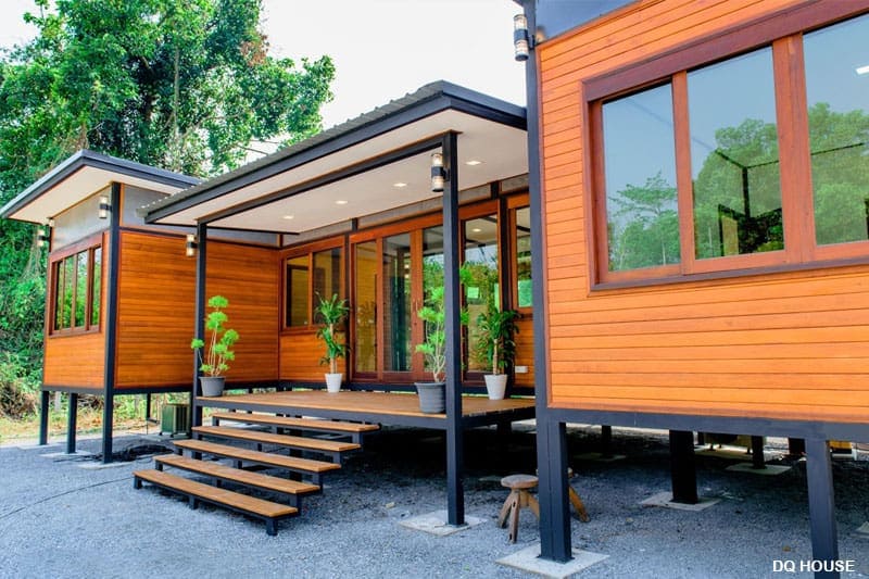 Nha go lap ghep ket cau thep phong cach don gian 4