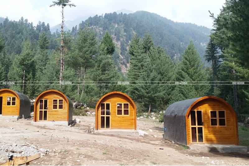 Nha lap ghep bungalow mai cong