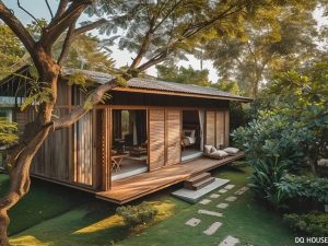 Nha lap ghep cabin go nho 1