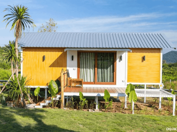 Nha lap ghep cho khu nghi duong homestay