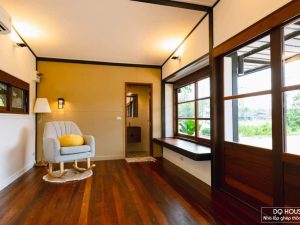 Phong khach nha go ket cau thep gia 100tr