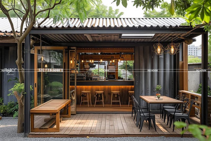 Quan cafe container tai nha trang
