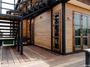 Thi cong mau nha lap ghep 2 tang duoi 200tr