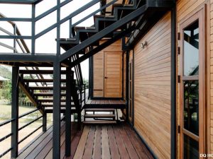 Thi cong mau nha lap ghep 2 tang gia 200tr