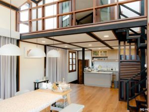 Thi cong nha lap ghep 2 tang gia 200tr