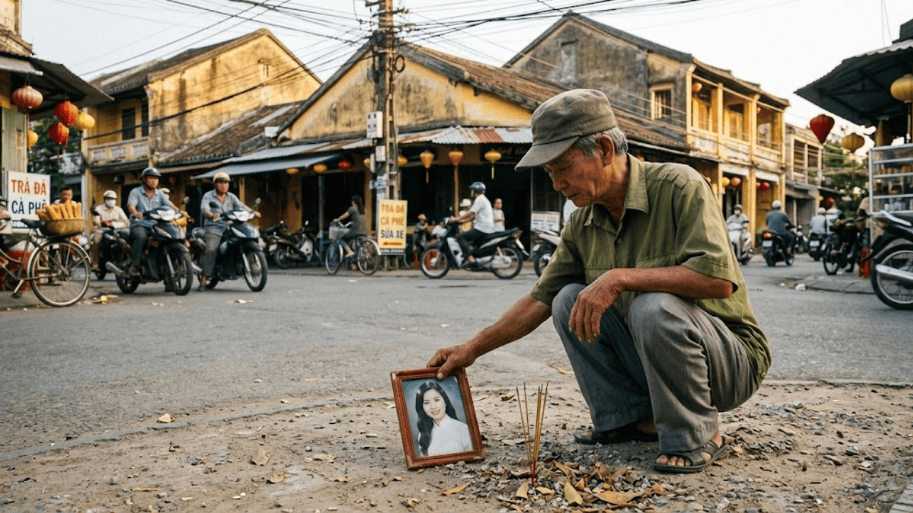 Nhặt di ảnh người đã mất