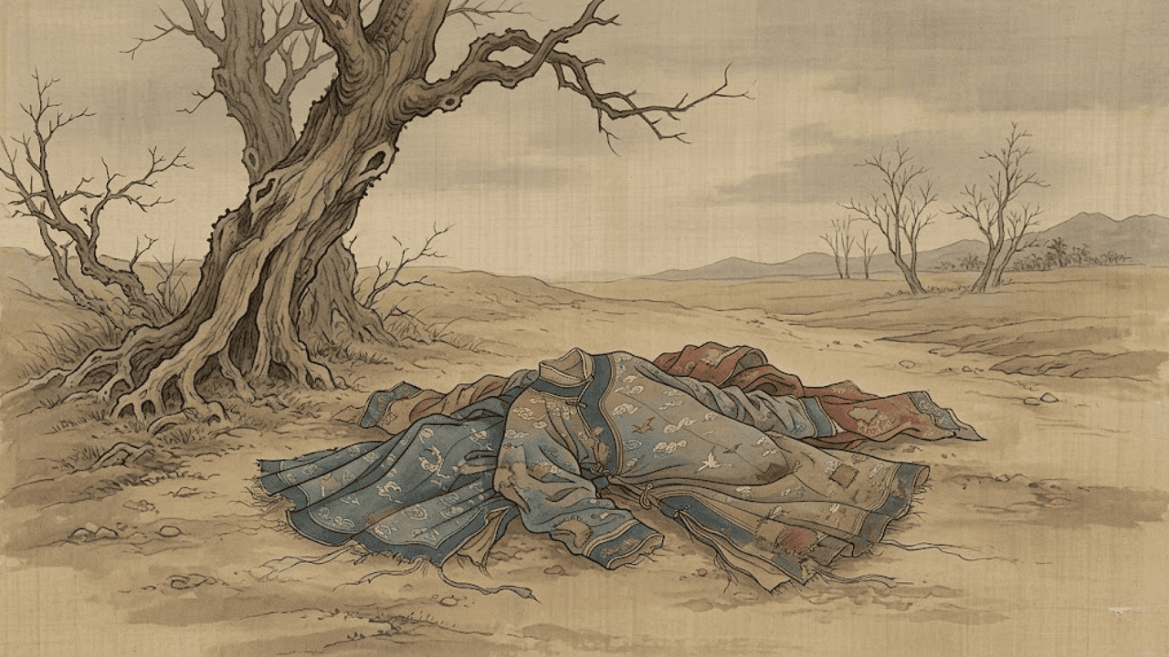 Quần áo cũ bị vứt