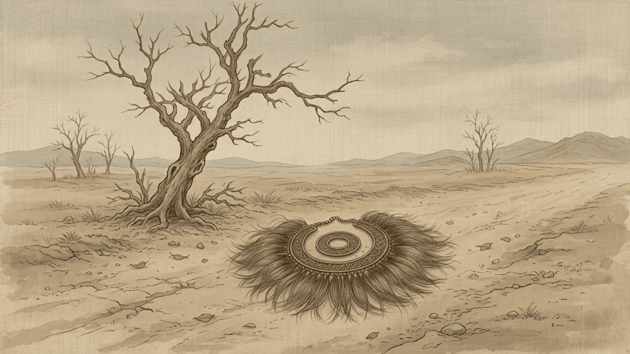 đồ trang trí bằng tóc thật